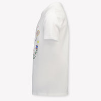 Casablanca Kinder Unisex T-Shirt In Wit