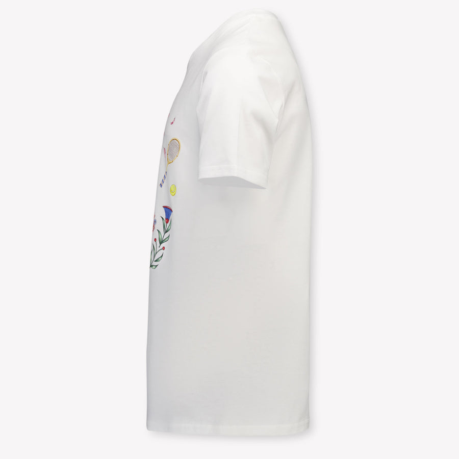 Casablanca Kinder Unisex T-Shirt In Wit