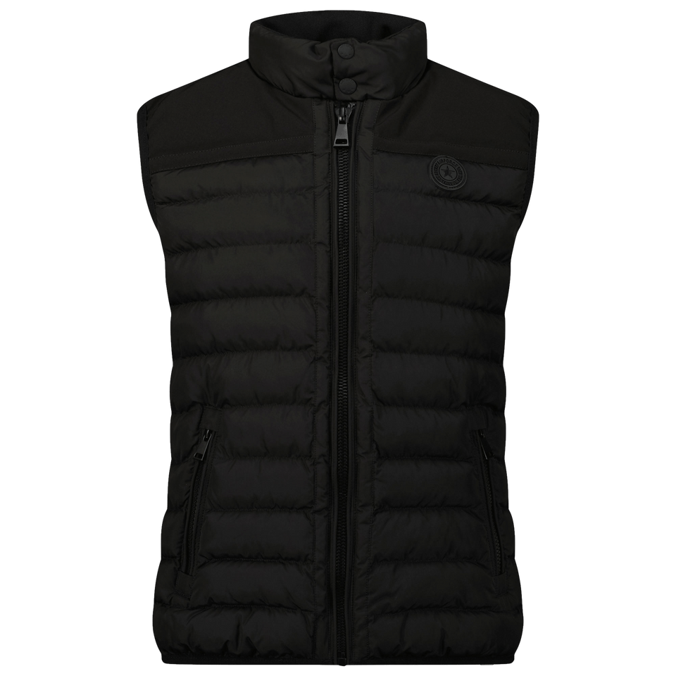 Airforce Kinder Jongens Bodywarmer Zwart 4Y