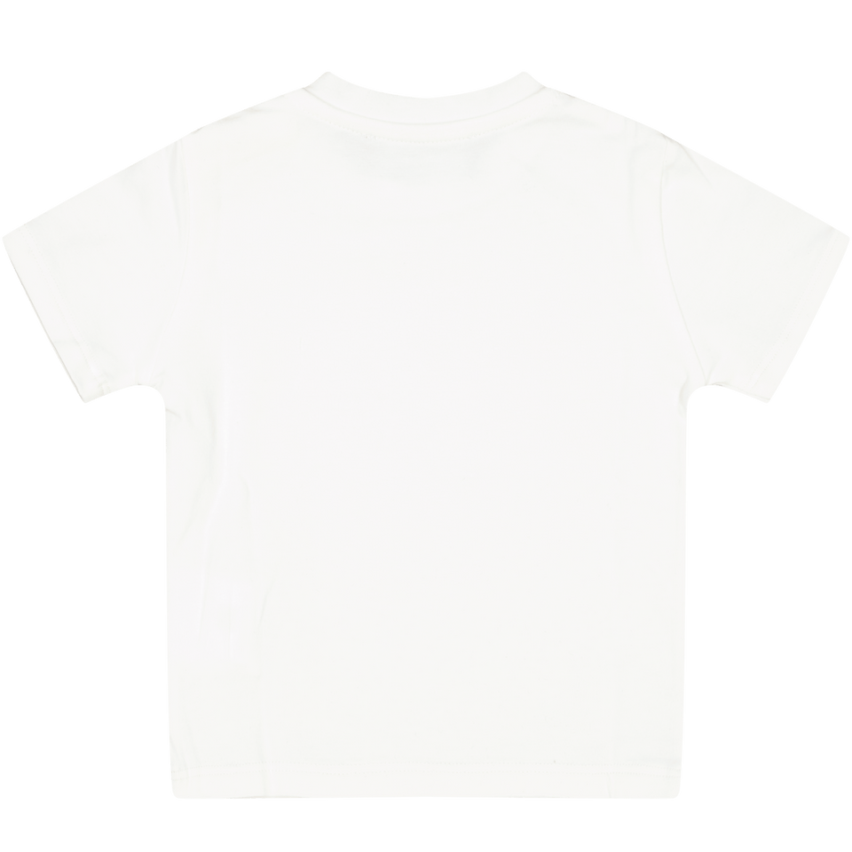 Versace Baby Unisex T-Shirt Wit