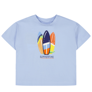 Mayoral Baby Jongens T-Shirt Licht Blauw 6 mnd