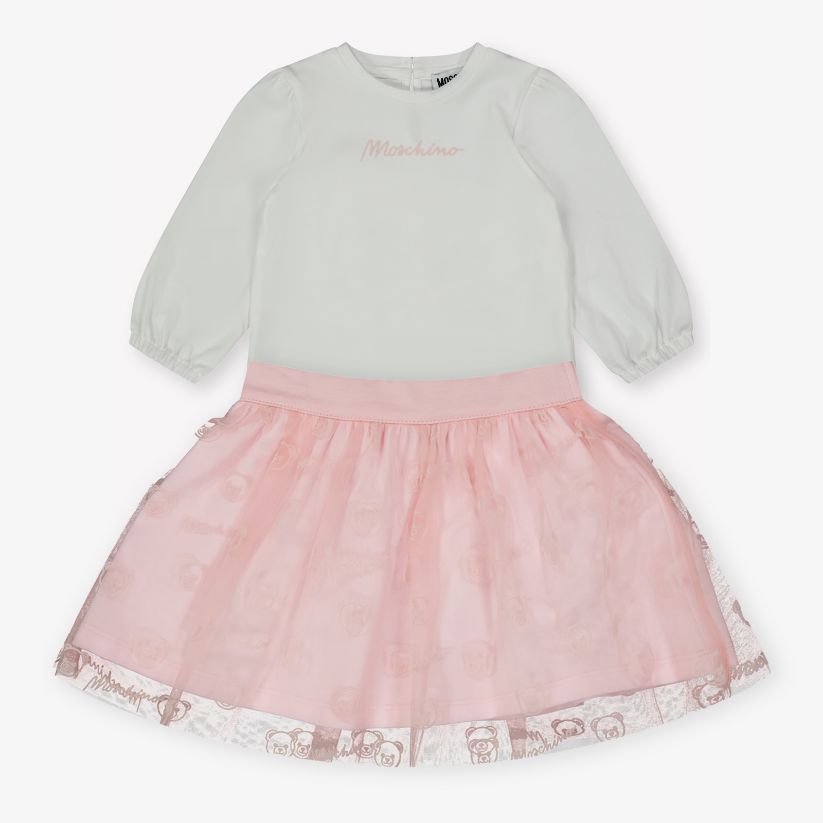 Moschino Baby Meisjes Setje In Wit