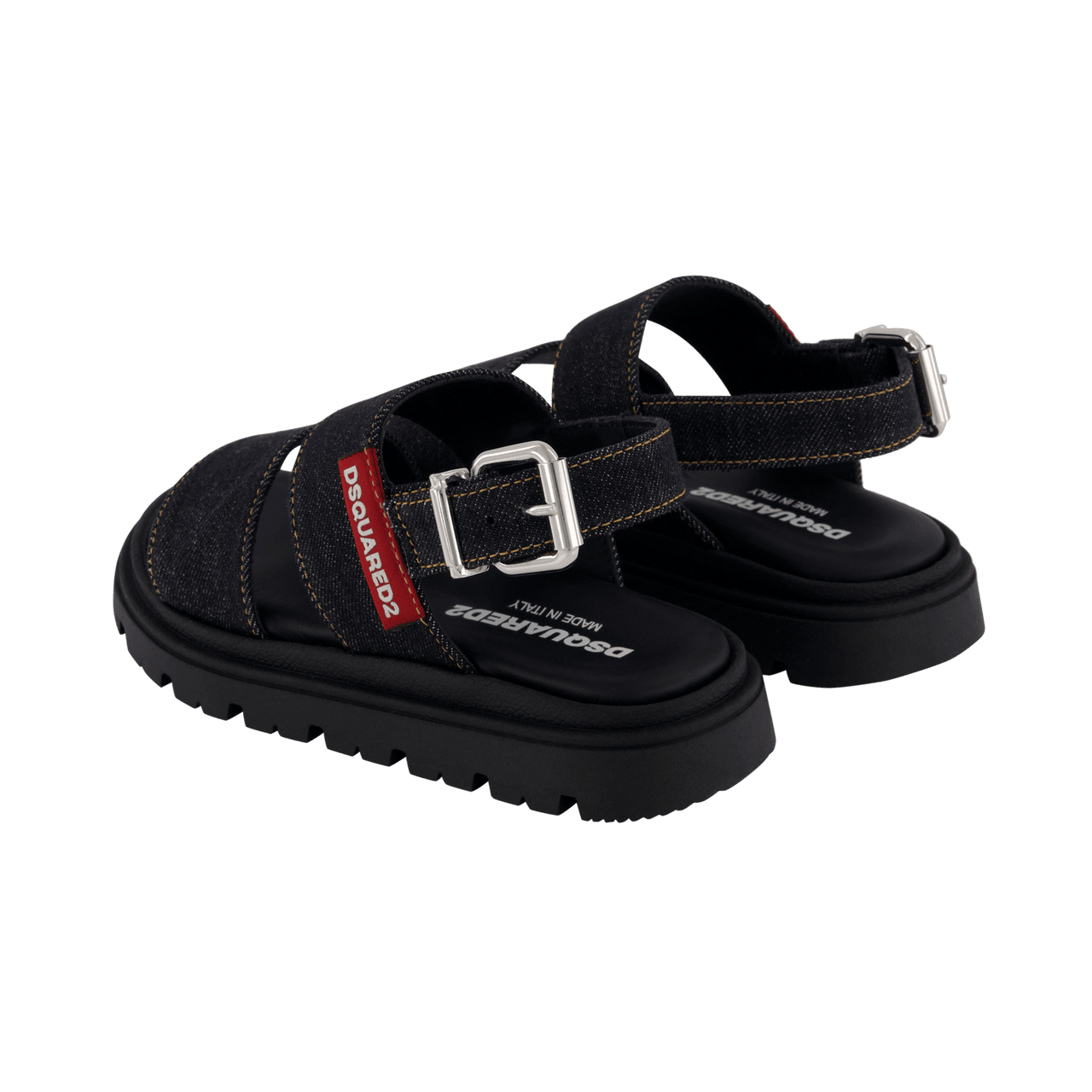 Dsquared2 Kinder Meisjes Sandalen Zwart