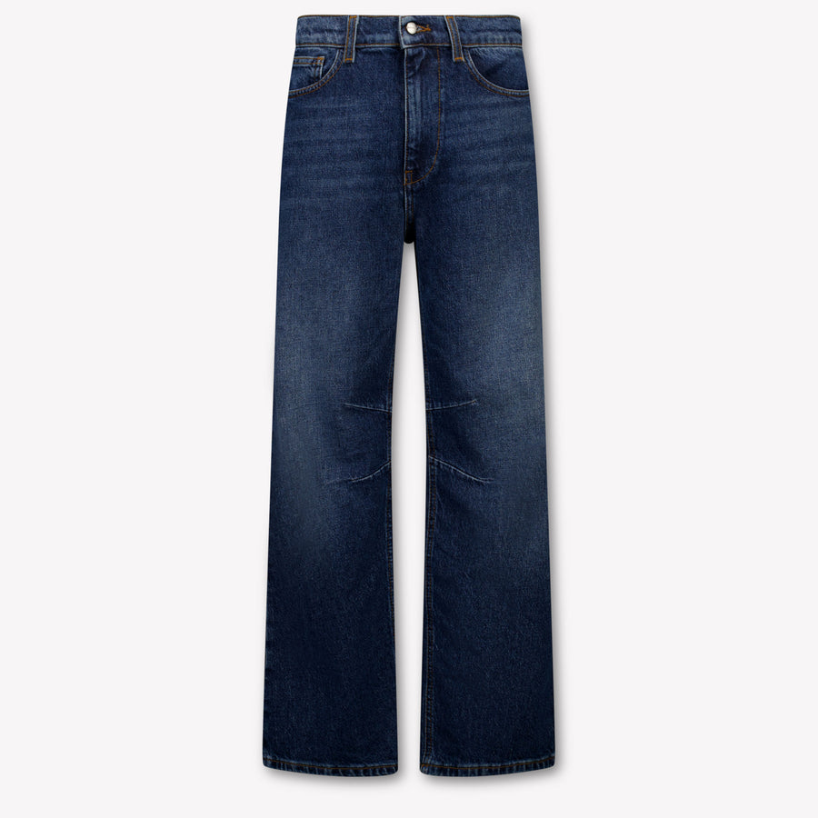 Palm Angels Kinder Unisex Jeans In Blauw