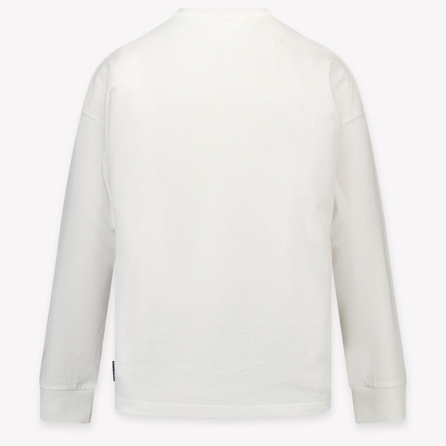 Palm Angels Kinder Unisex T-Shirt In Wit