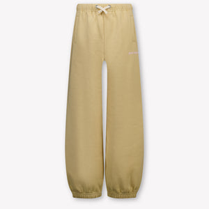 Palm Angels Kinder Meisjes Broek In Beige