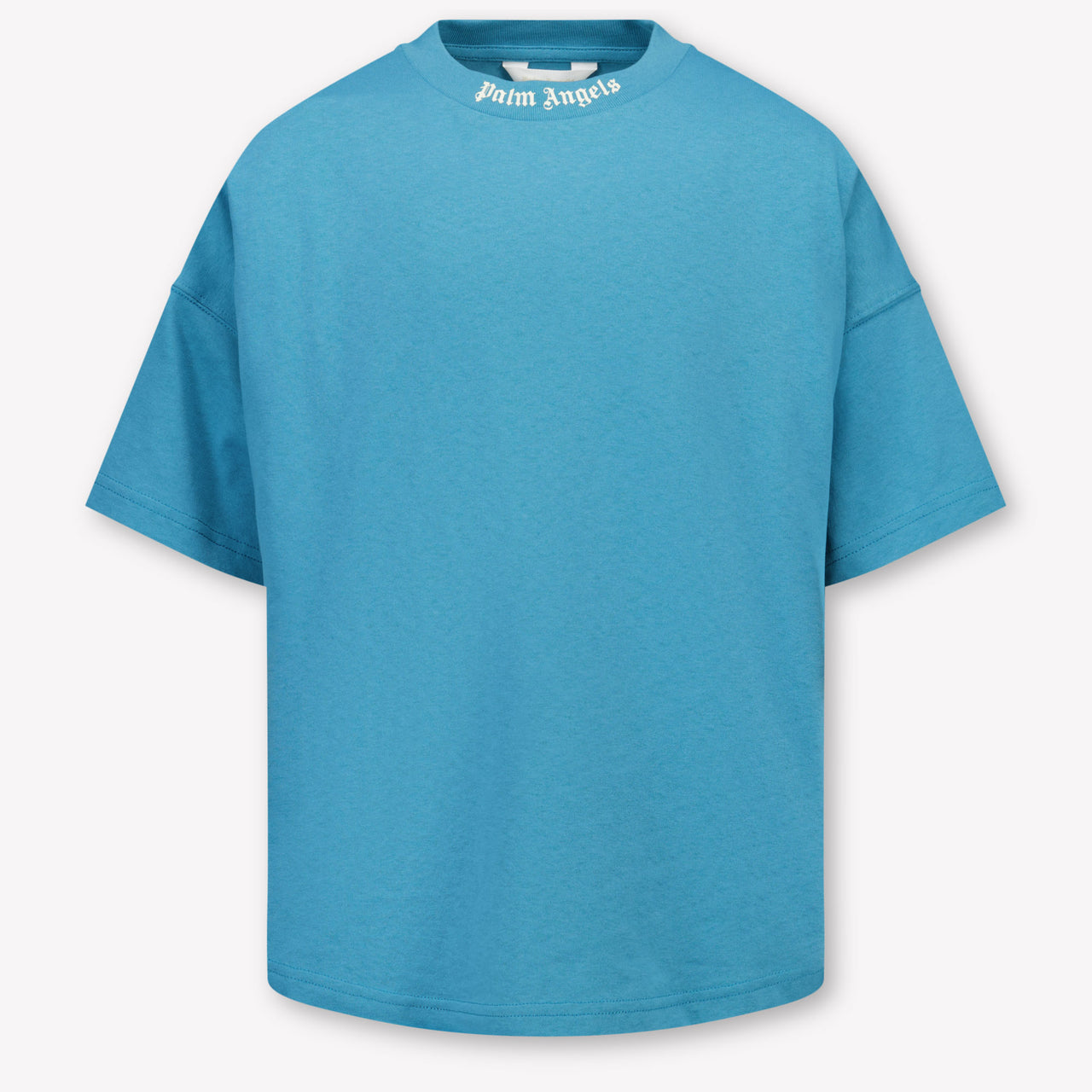 Palm Angels Kinder Jongens T-Shirt In Petrol