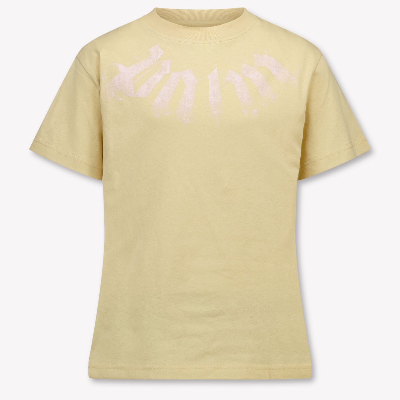 Palm Angels Kinder Meisjes T-Shirt In Beige
