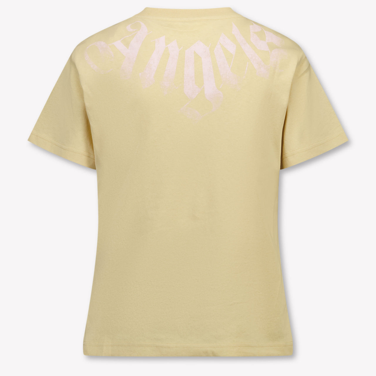 Palm Angels Kinder Meisjes T-Shirt In Beige