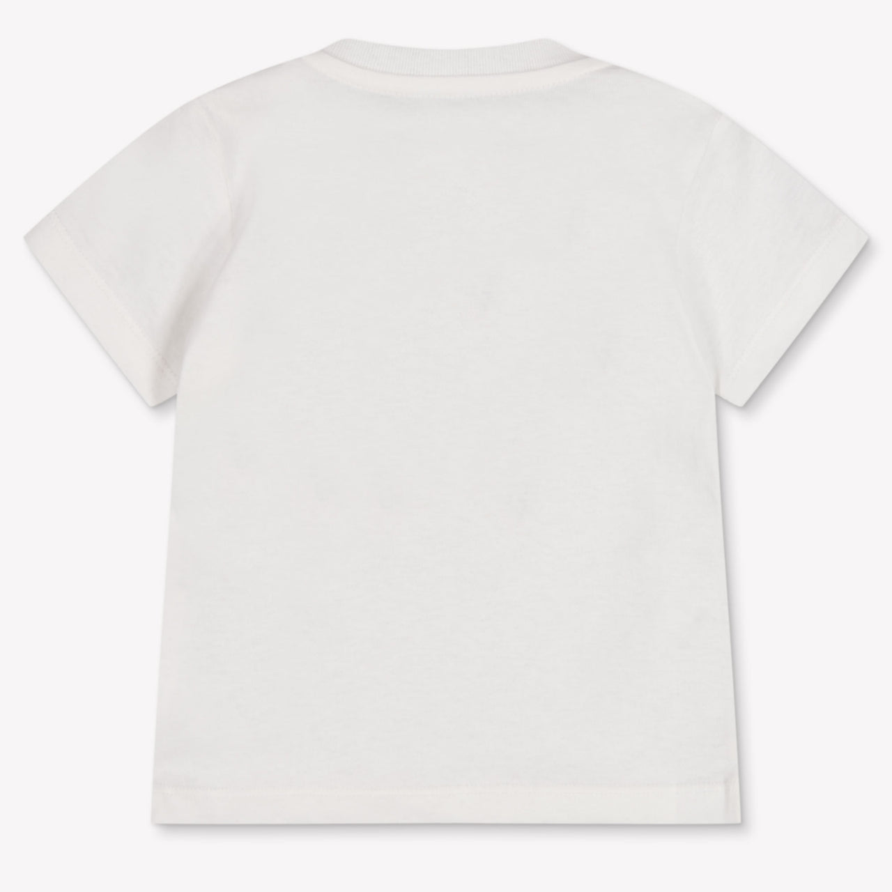 Palm Angels Baby Jongens T-Shirt In Off White