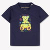 Palm Angels Baby Jongens T-Shirt In Navy