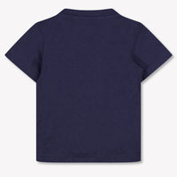 Palm Angels Baby Jongens T-Shirt In Navy