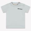 Palm Angels Baby Jongens T-Shirt In Licht Blauw