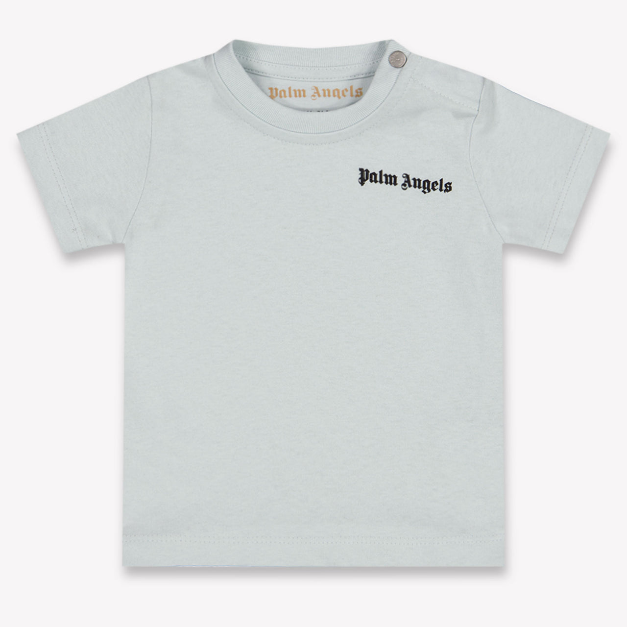 Palm Angels Baby Jongens T-Shirt In Licht Blauw
