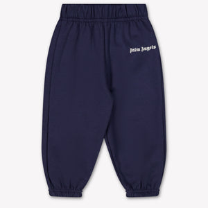 Palm Angels Baby Jongens Broek In Navy