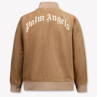 Palm Angels Kinder Unisex Vest In Beige