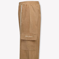 Palm Angels Kinder Unisex Broek In Beige
