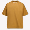 Palm Angels Kinder Jongens T-Shirt In Beige