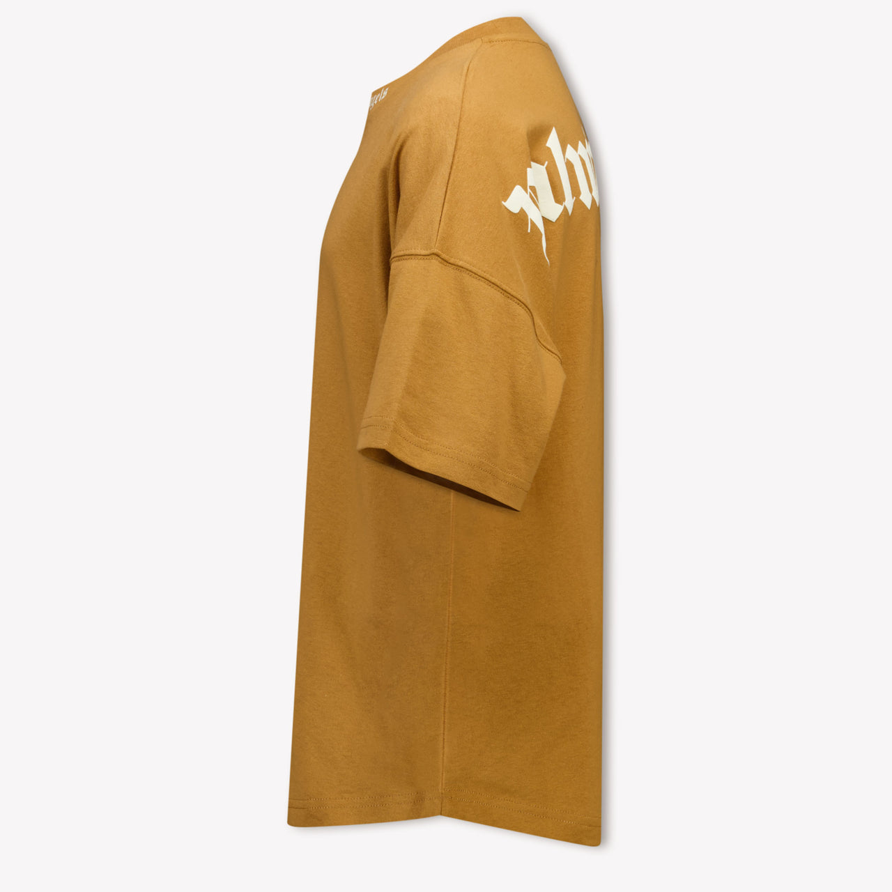 Palm Angels Kinder Jongens T-Shirt In Beige