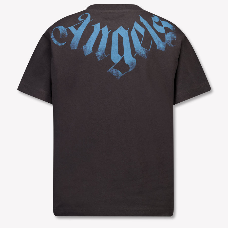 Palm Angels Kinder Jongens T-Shirt In Zwart