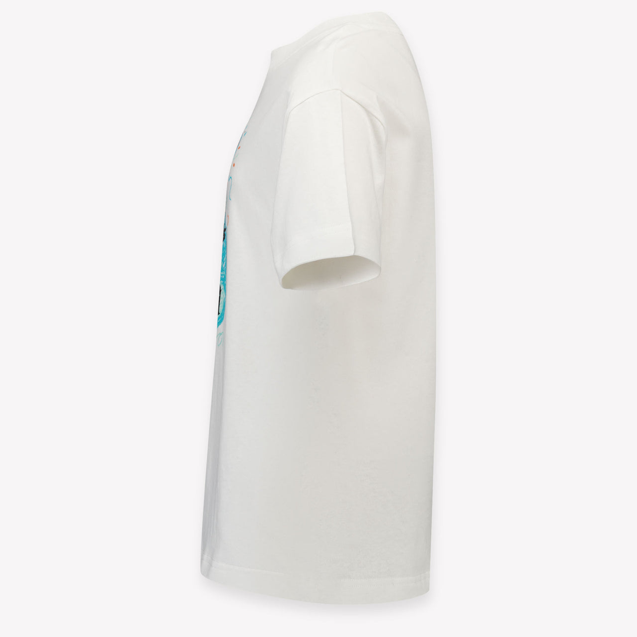Palm Angels Kinder Unisex T-Shirt In Wit