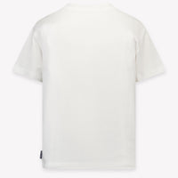 Palm Angels Kinder Unisex T-Shirt In Wit