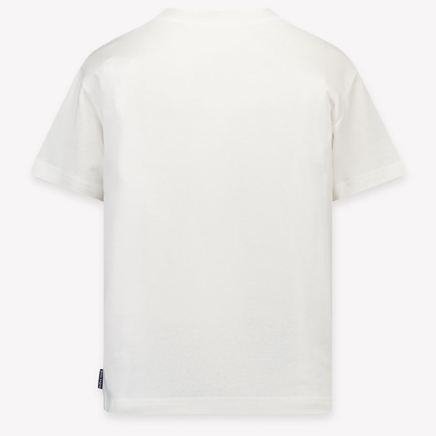 Palm Angels Kinder Unisex T-Shirt In Wit