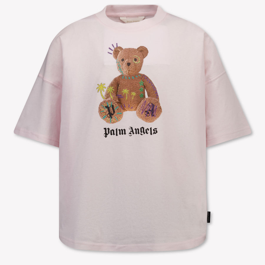 Palm Angels Girls T-Shirt in Light Pink