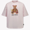 Palm Angels Kinder Meisjes T-Shirt In Licht Roze
