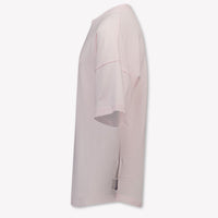 Palm Angels Kinder Meisjes T-Shirt In Licht Roze