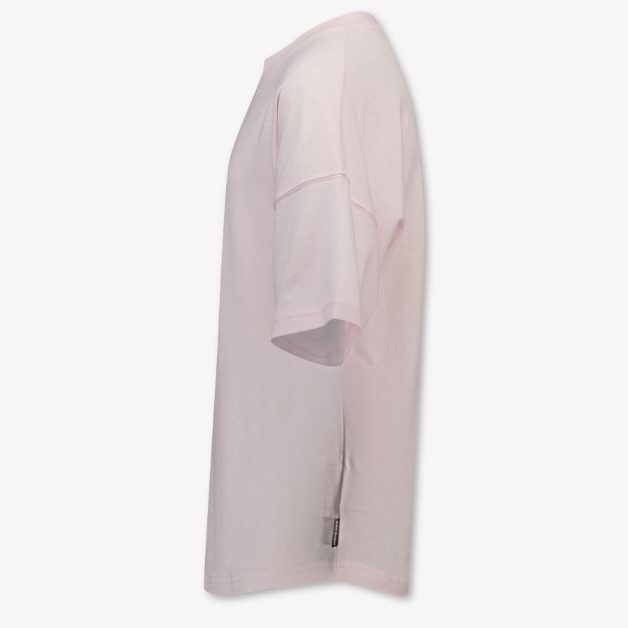 Palm Angels Kinder Meisjes T-Shirt In Licht Roze