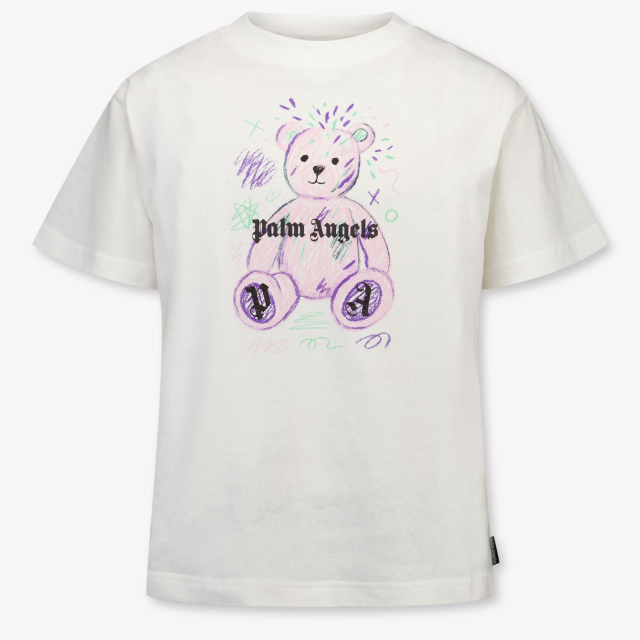Palm Angels Kinder Meisjes T-Shirt In Wit