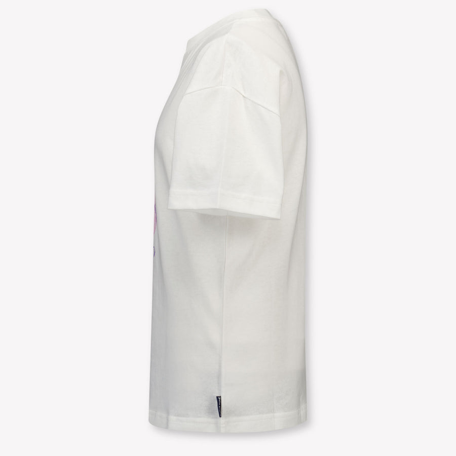 Palm Angels Kinder Meisjes T-Shirt In Wit