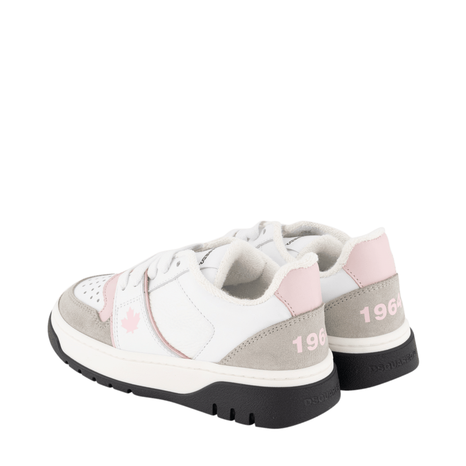 Dsquared2 Kinder Unisex Sneakers Wit