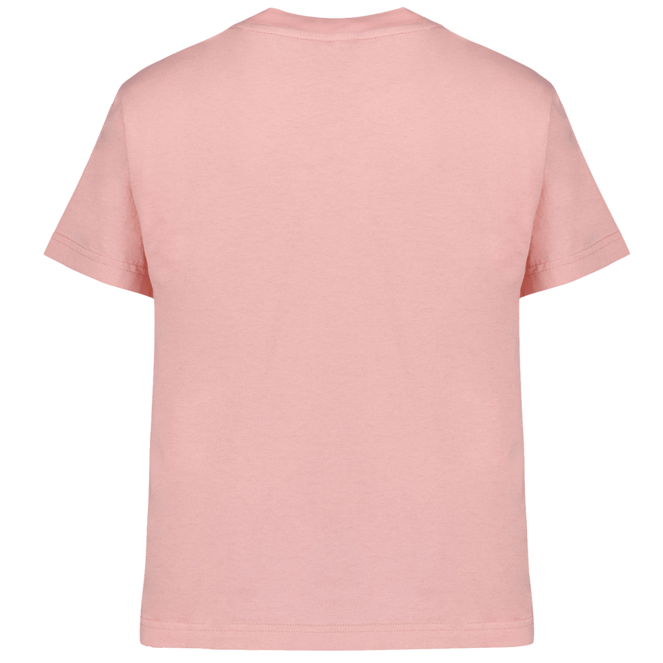 Palm Angels Kinder Meisjes T-Shirt Licht Roze