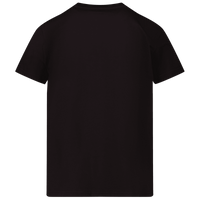 Moncler Kinder Unisex T-Shirt Zwart