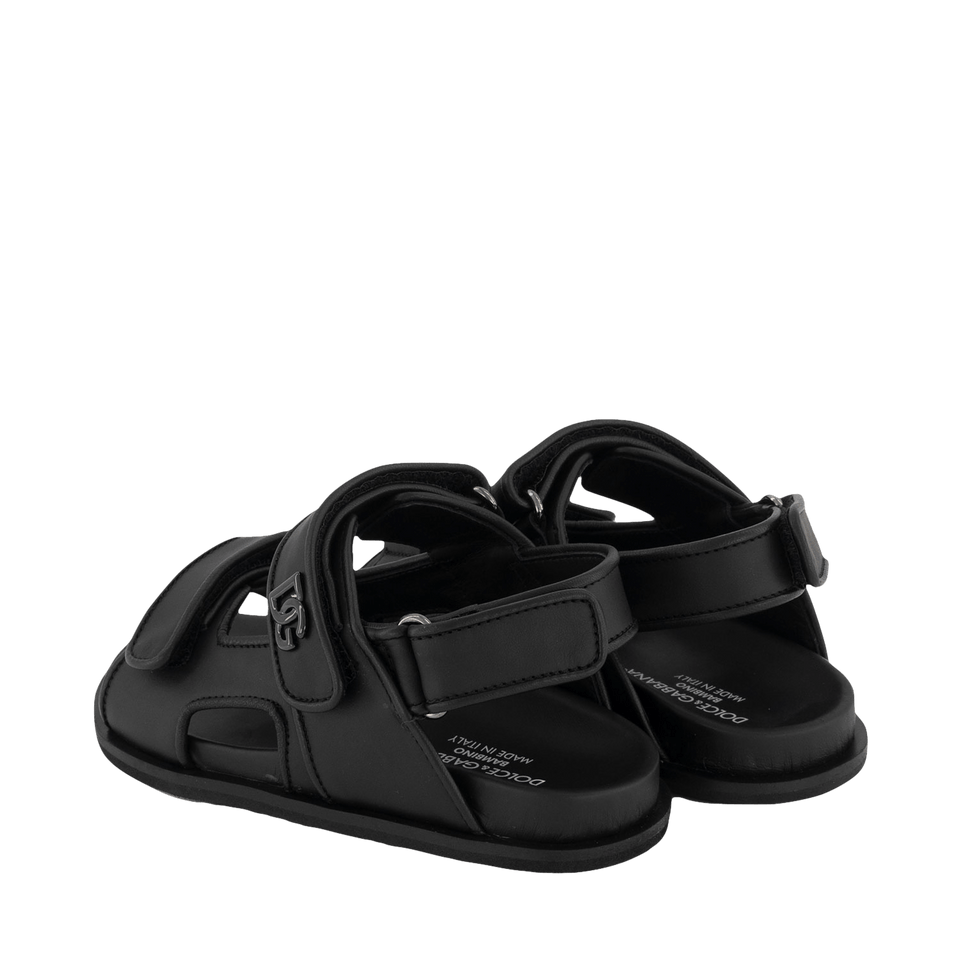 Dolce & Gabbana Kinder Unisex Sandalen Zwart 31