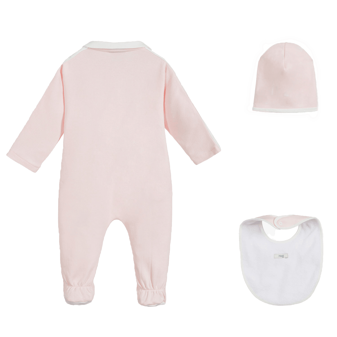 Fendi Meisjes Boxpakje Licht Roze 3 mnd