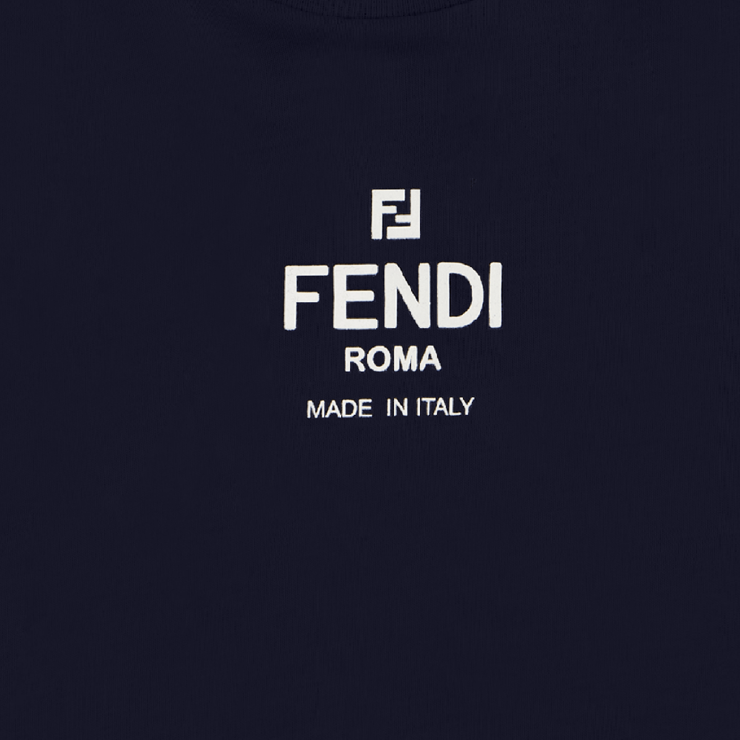 Fendi Baby Unisex T-Shirt Blauw