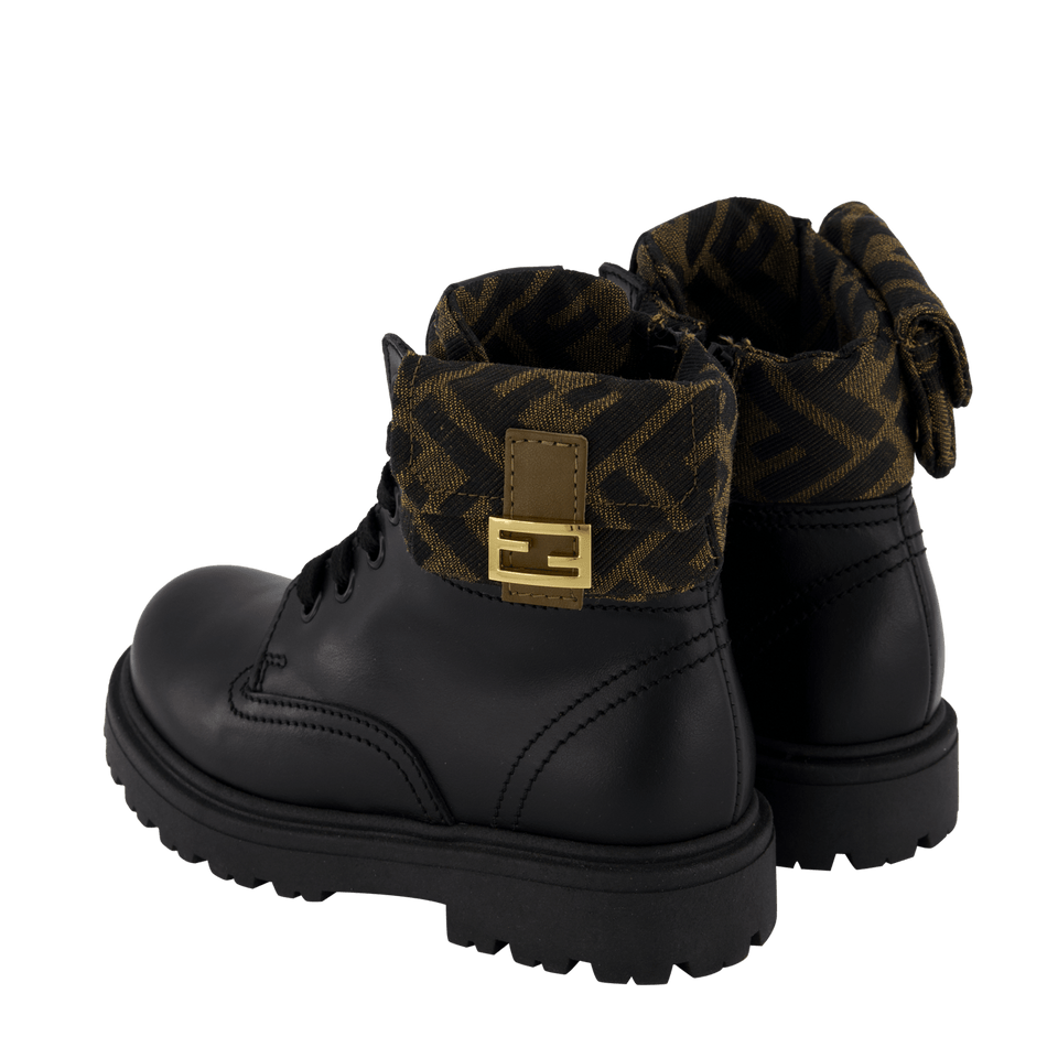 Fendi Kinder Unisex Laarzen Zwart