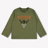 Guess Baby Jongens T-Shirt In Army