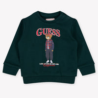 Guess Baby Jongens Trui In Donker Groen