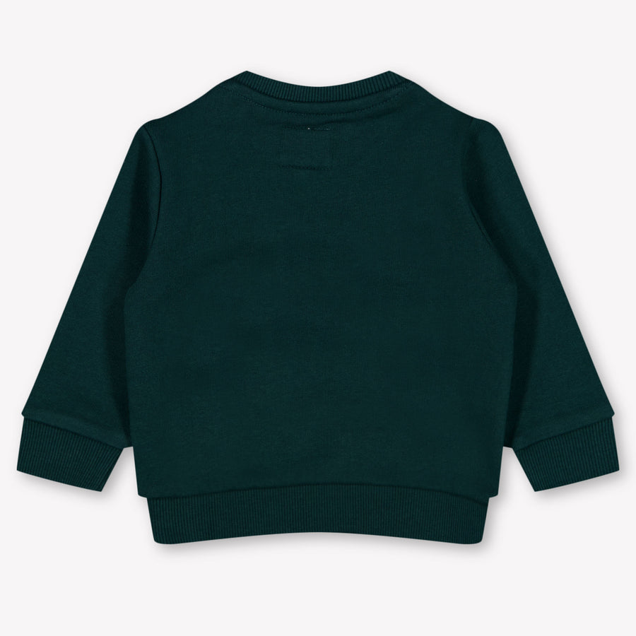 Guess Baby Jongens Trui In Donker Groen