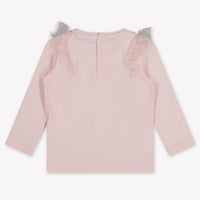 Guess Baby Meisjes T-Shirt In Licht Roze