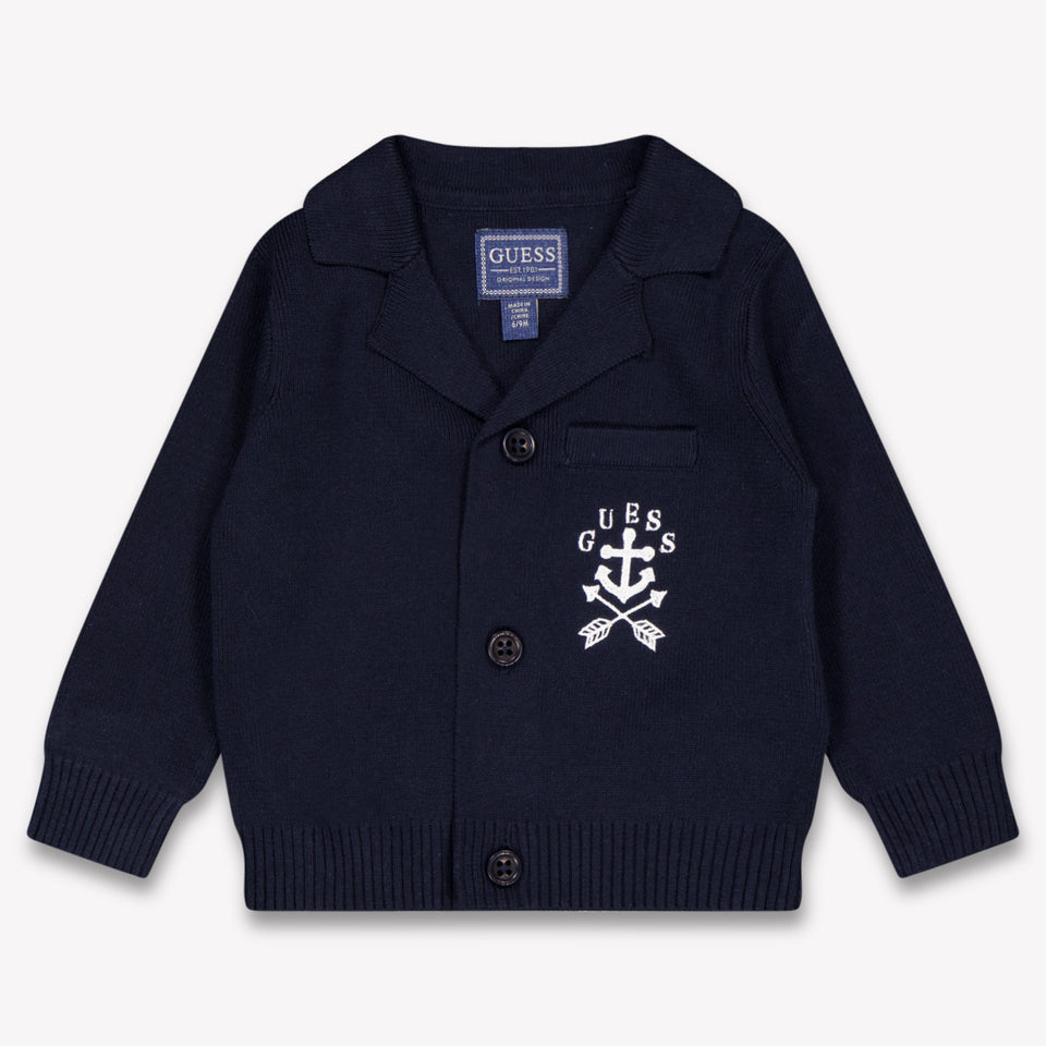 Guess Baby Jongens Vest In Navy
