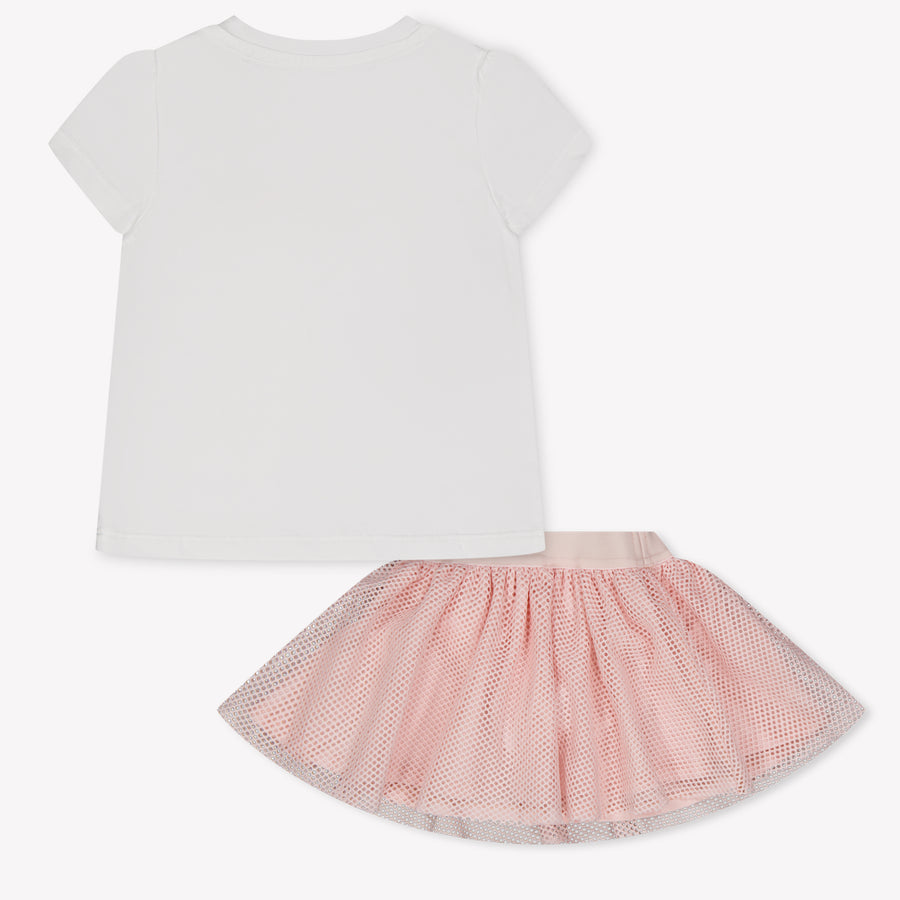 Guess Baby Meisjes Setje In Licht Roze
