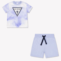 Guess Baby Jongens Setje In Licht Blauw