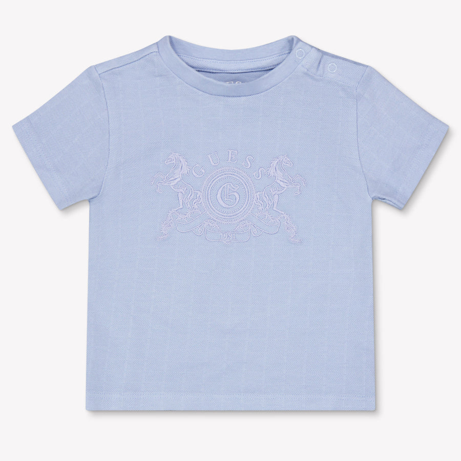 Guess Baby Jongens Setje In Licht Blauw