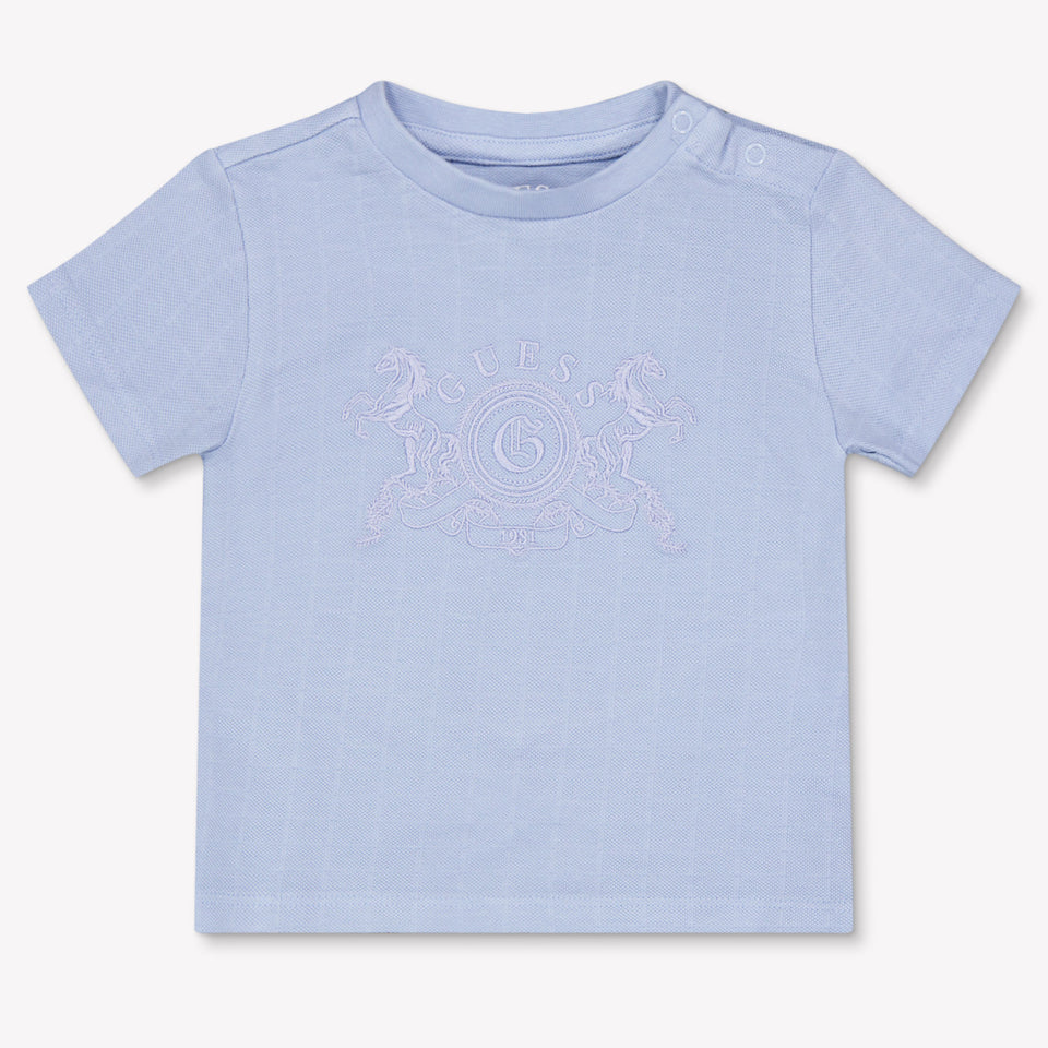 Guess Baby Jongens Setje In Licht Blauw