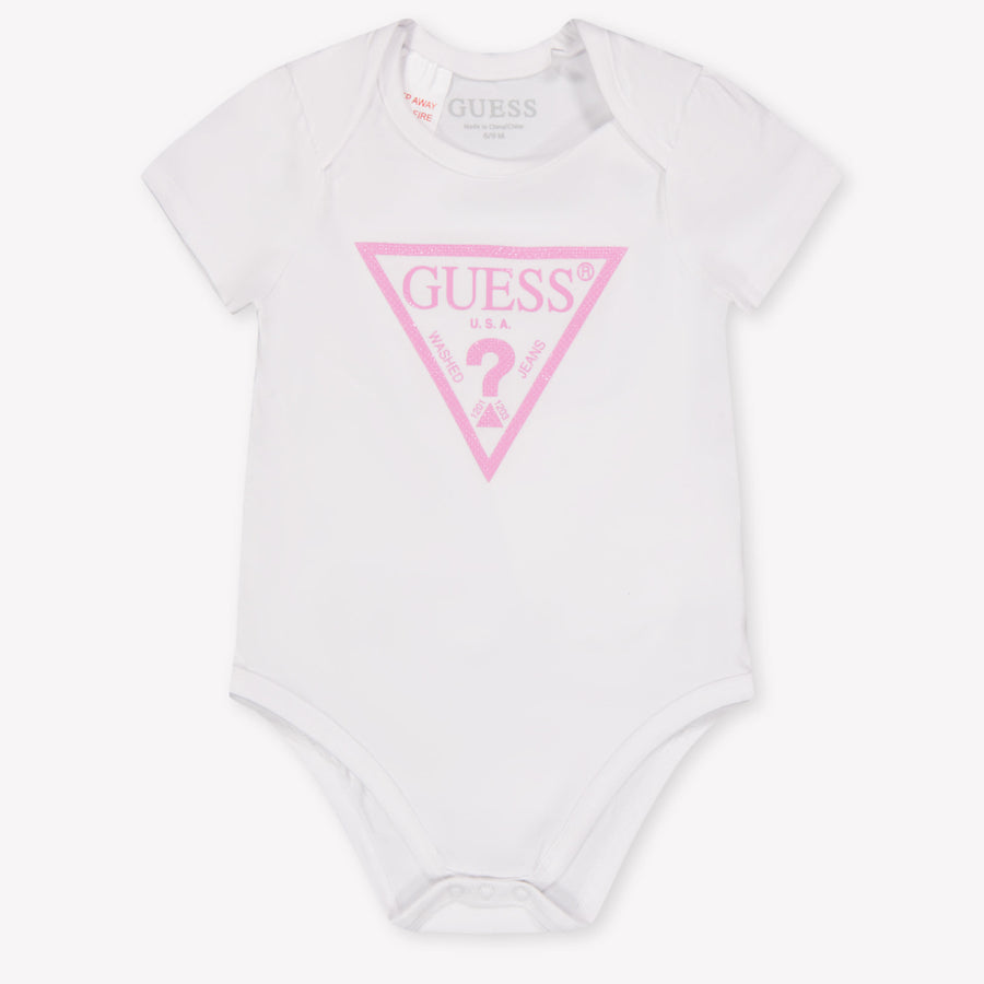 Guess Baby Meisjes Joggingpak In Roze